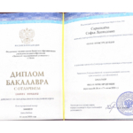 Диплом: Псковский государственный педагогический университет имени С.М. Кирова, 2024 — Скрипилёва С.Л.