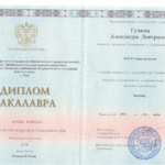 Диплом: Забайкальский государственный университет, 2019 — Гуляева А.Д.