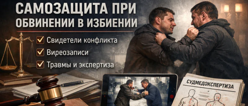 Адвокат Голубицкая Елена Владимировна объясняет: Как доказать самооборону при обвинении в избиении