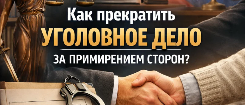 Адвокат Голубицкая Елена Владимировна объясняет: Как прекратить уголовное дело за примирением сторон