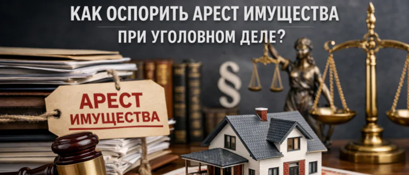 Адвокат Голубицкая Елена Владимировна объясняет: Как оспорить арест имущества при уголовном деле