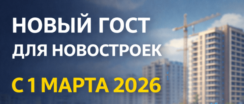 Юрист Гарин Никита Вадимович объясняет: Новый стандарт оценки отделки новостроек вступает в силу с 1 марта 2026 года