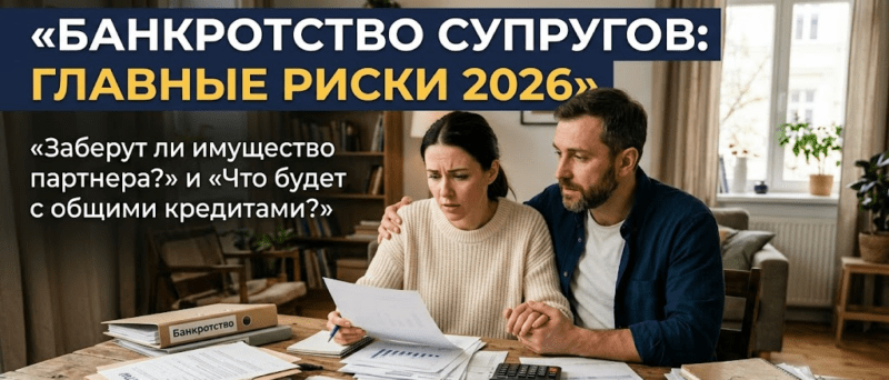 Юрист Сырцов Алексей Александрович объясняет: Банкротство супругов: что будет с имуществом и кредитами партнера