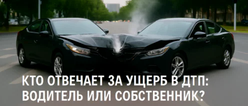 Кто отвечает за ущерб в деле о ДТП: водитель или собственник