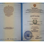 Диплом - Манаков Евгений Геннадьевич