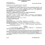 Решение - Арцер Вадим Владимирович