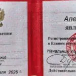 Удостоверение адвоката № 1100, Свинцов Александр Георгиевич 