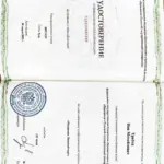 Повышение квалификации - Трибой Ион Михайлович