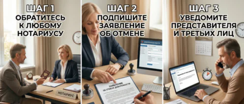 Как отозвать нотариальную доверенность: порядок, сроки и важные нюансы