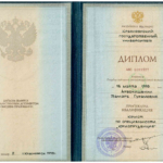 Диплом: Красноярский государственный университет, 1998 — Арболишвили Т.Г.