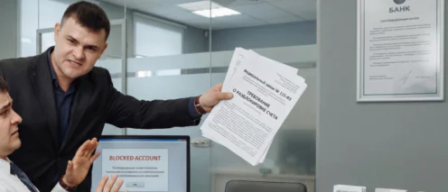 Блокировка банковского счёта по Федеральному закону № 115-ФЗ