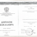 Диплом: Сибирский Федеральный Университет, 2020 — Синёв Н.О.