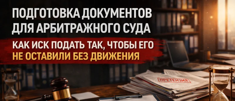 Юрист Беляев Игорь Дмитриевич объясняет: Как правильно подготовить документы для арбитражного суда, чтобы иск не оставили без движения
