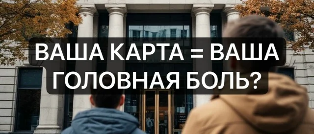 Адвокат Чекстер Артем Викторович объясняет: Ваша карта = ваша головная боль