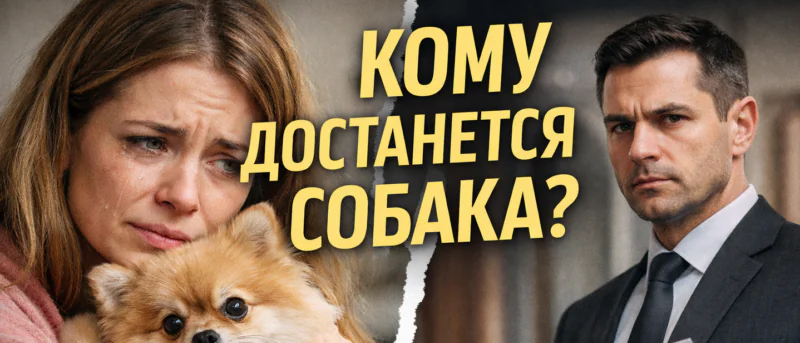 Юрист Осипов Артем Александрович объясняет: Кому достанется собака при разводе? Суд может решить не так, как вы думаете