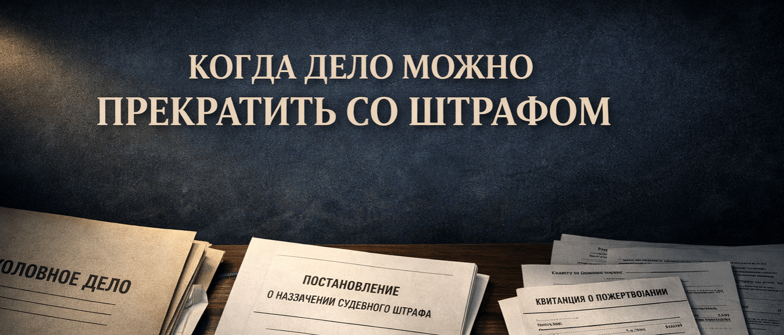 Адвокат Владимиров Вячеслав Викторович объясняет: Верховный Суд напомнил, когда уголовное дело можно прекратить с назначением судебного штрафа