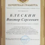 2013 - Блескин Виктор Сергеевич