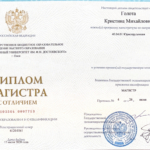 Диплом магистра - Голота Кристина Михайловна
