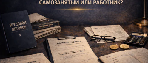 Самозанятый или работник: когда договор переквалифицируют в трудовой