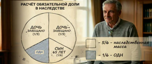 Что такое обязательная доля в наследстве и как её посчитать