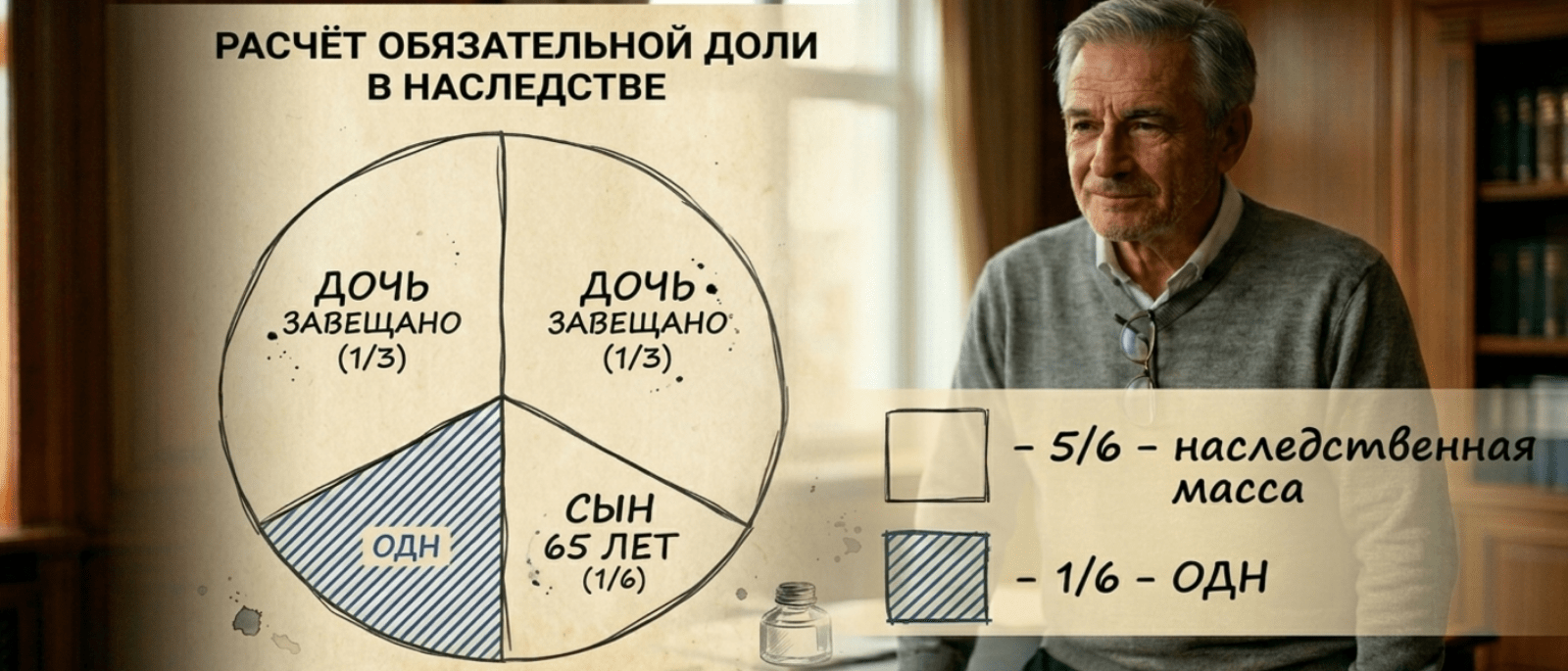 Юрист Садальская Ксения Юрьевна объясняет: Что такое обязательная доля в наследстве и как её посчитать
