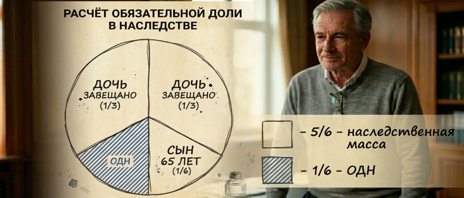Юрист Садальская Ксения Юрьевна объясняет: Что такое обязательная доля в наследстве и как её посчитать