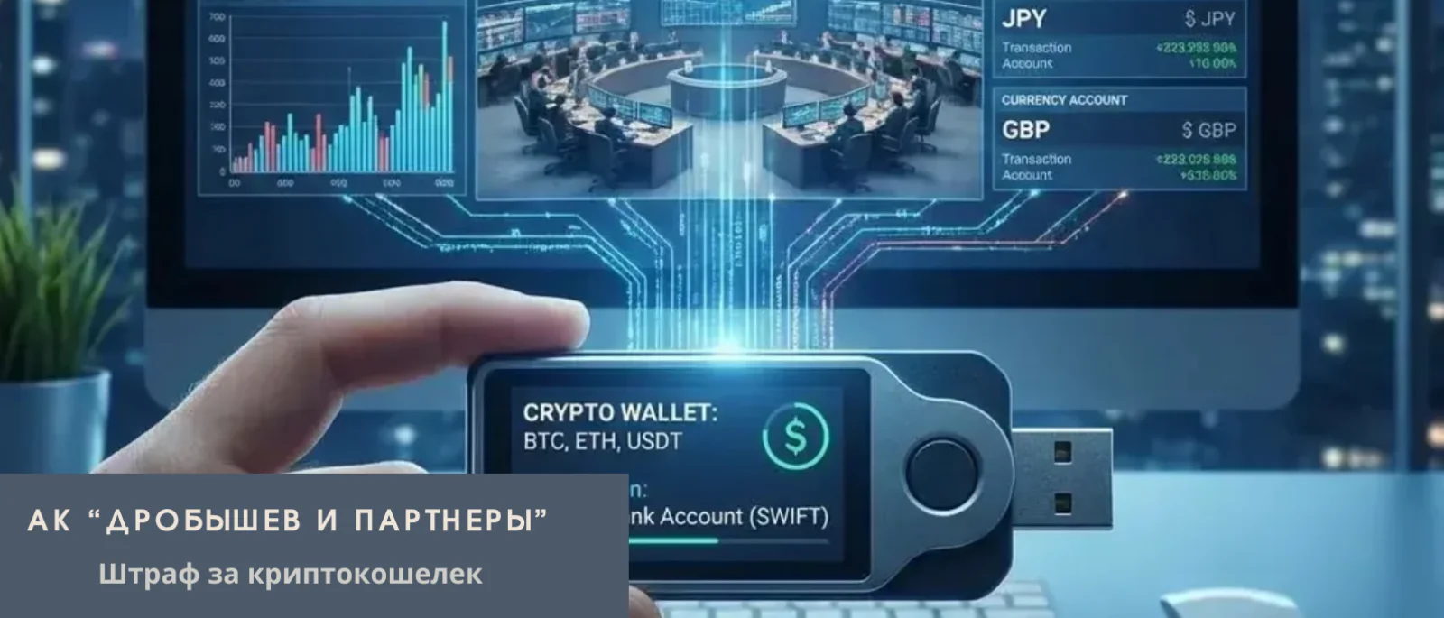 Адвокат Дробышев Даниил Владимирович объясняет: Штраф за криптокошелек