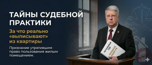 Признание утратившим право пользования жилым помещением