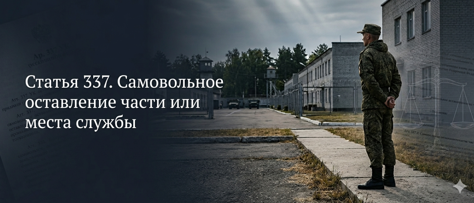 Адвокат Алексеенко Анатолий Владимирович объясняет: Статья 337 ук рф