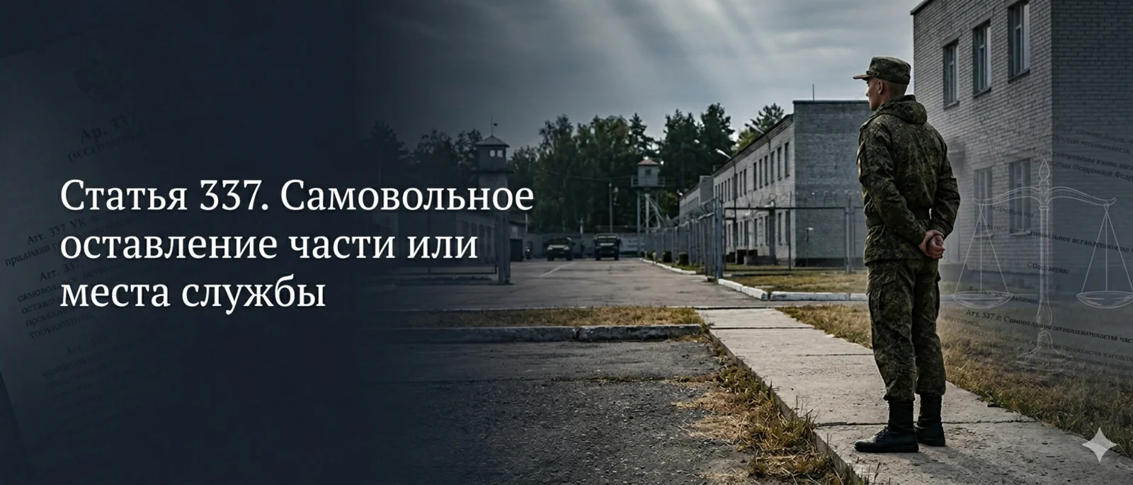 Адвокат Алексеенко Анатолий Владимирович объясняет: Статья 337 ук рф