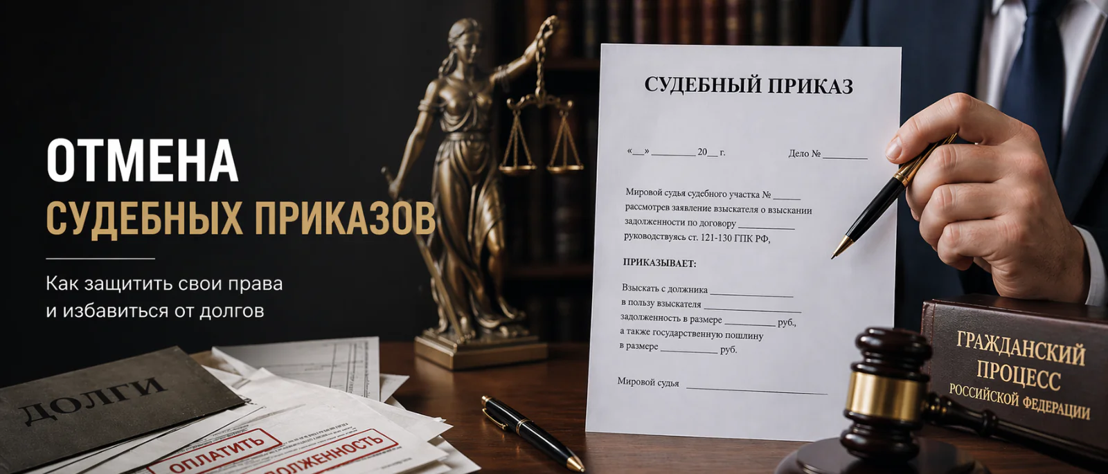 Юрист Фараджов Талех Аслан оглы объясняет: Тяжесть отмены судебного приказа