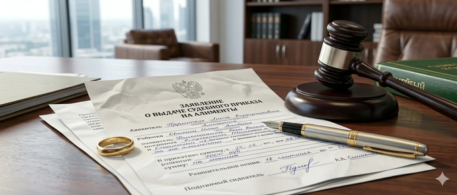 Адвокат Алексеенко Анатолий Владимирович объясняет: Заявление о выдаче судебного приказа на алименты
