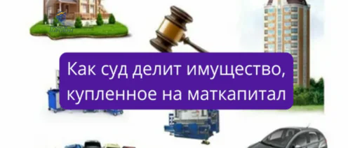 Как суд делит имущество, купленное на маткапитал