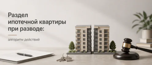 Раздел ипотечной квартиры при разводе: алгоритм действий