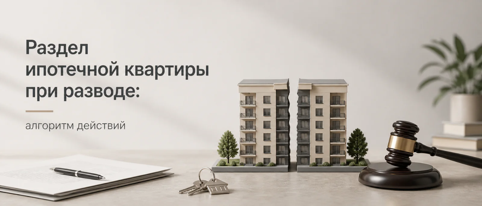 Адвокат Боярских Марина Владимировна объясняет: Раздел ипотечной квартиры при разводе: алгоритм действий