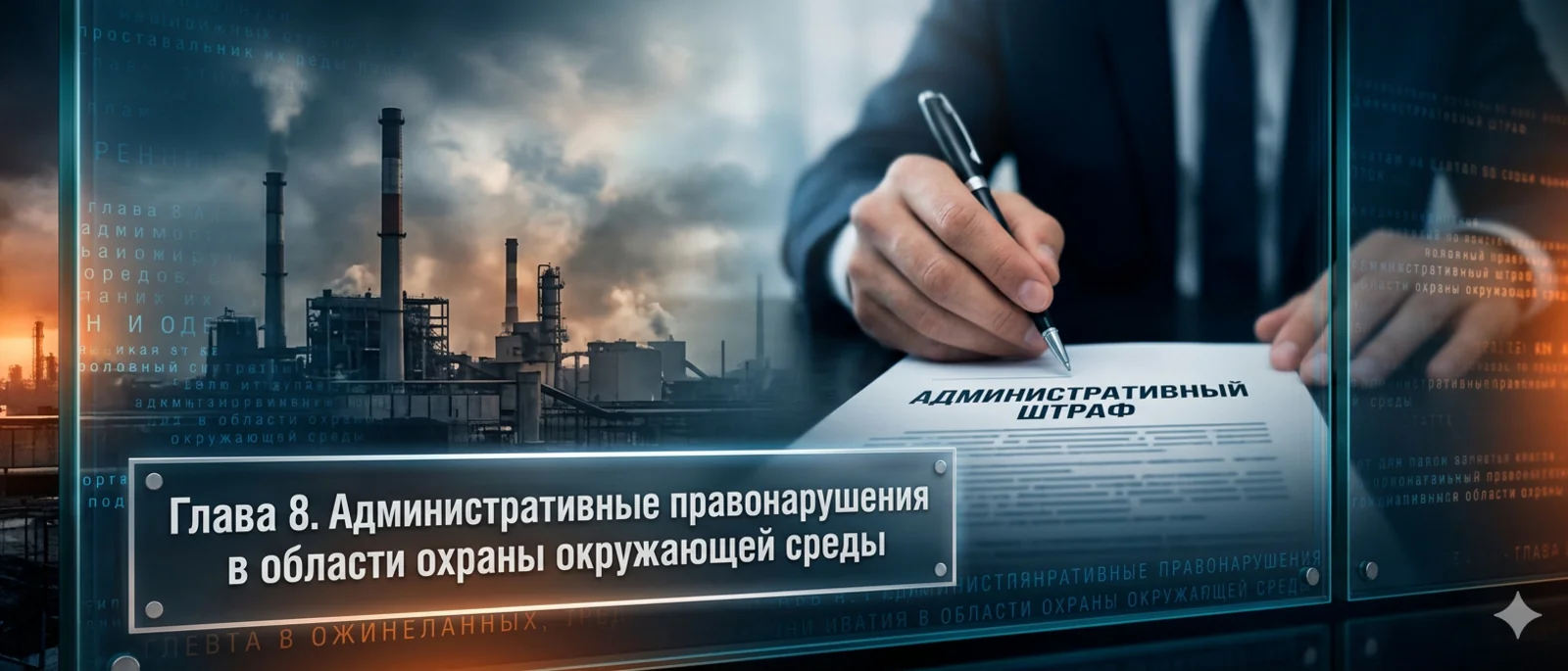 Адвокат Алексеенко Анатолий Владимирович объясняет: Административная ответственность за экологические нарушения