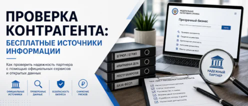 Проверка контрагента: бесплатные источники информации