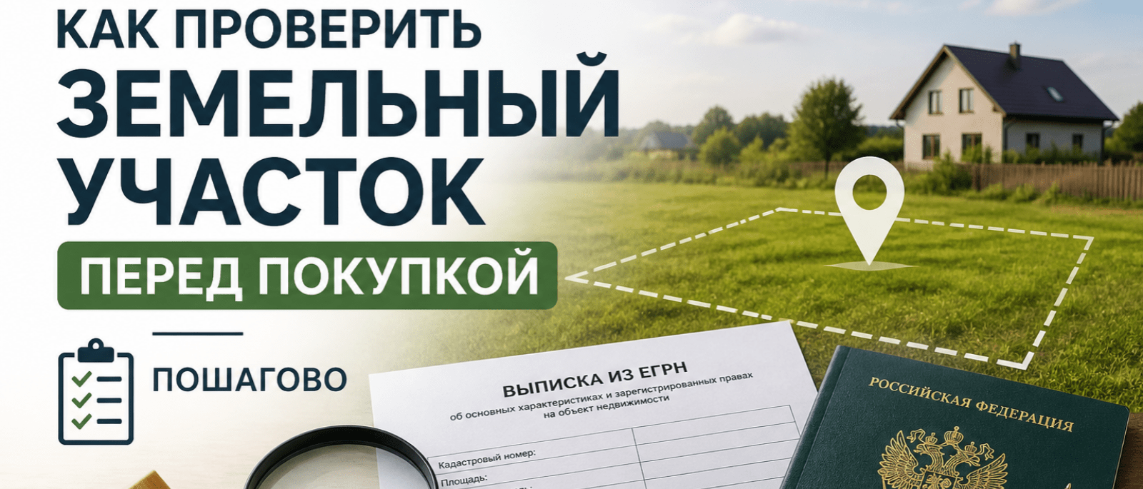 Юрист Колесникова Наталья Петровна объясняет: Как проверить земельный участок перед покупкой: пошаговая инструкция