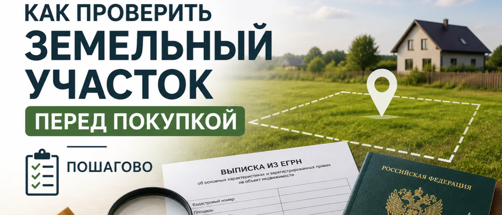 Юрист Колесникова Наталья Петровна объясняет: Как проверить земельный участок перед покупкой: пошаговая инструкция