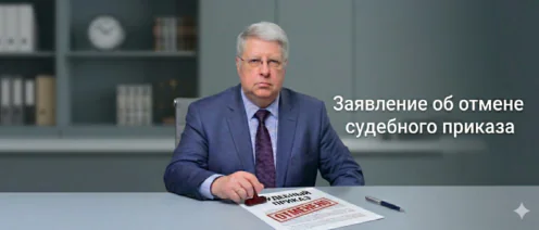 Заявление об отмене судебного приказа