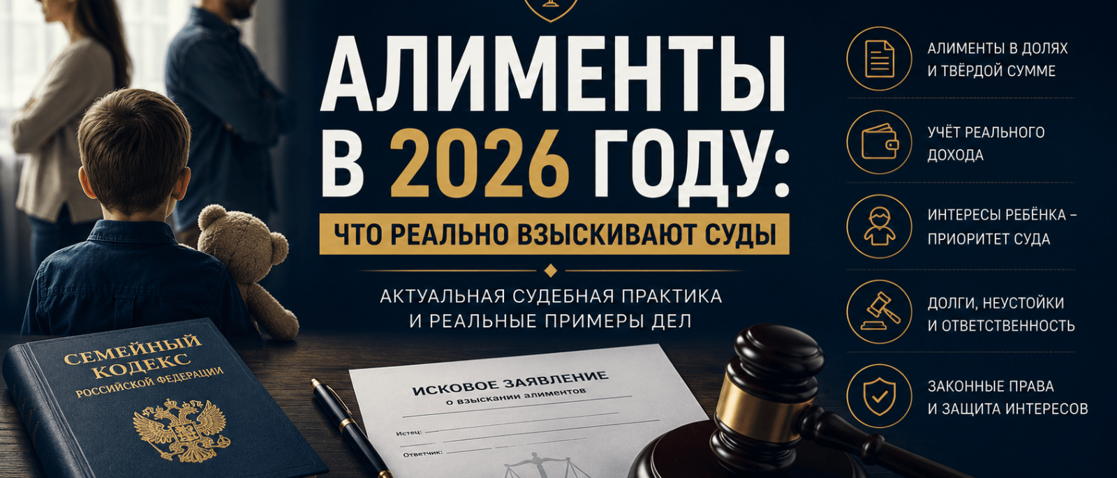 Адвокат Горбанева Мария Геннадьевна объясняет: Алименты в 2026 году: что реально взыскивают суды