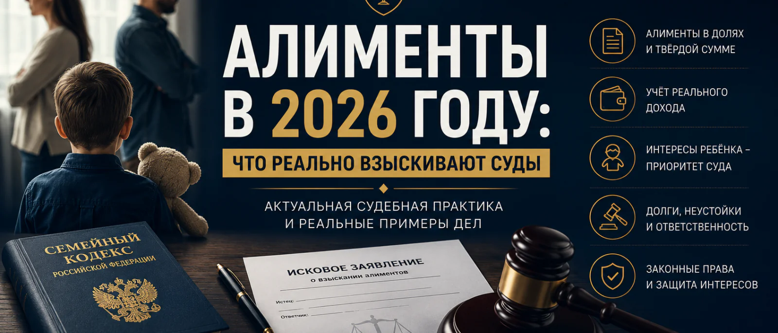 Адвокат Горбанева Мария Геннадьевна объясняет: Алименты в 2026 году: что реально взыскивают суды