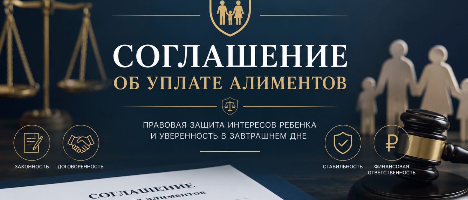 Адвокат Горбанева Мария Геннадьевна объясняет: Соглашение об уплате алиментов: образец и советы