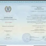 Диплом о проф переподготовке - Шателюк Андрей Васильевич