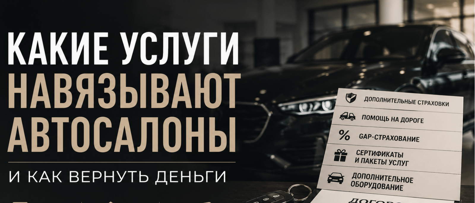 Адвокат Горбанева Мария Геннадьевна объясняет: Что делать при споре с автосалоном: краткий чек-лист от адвоката