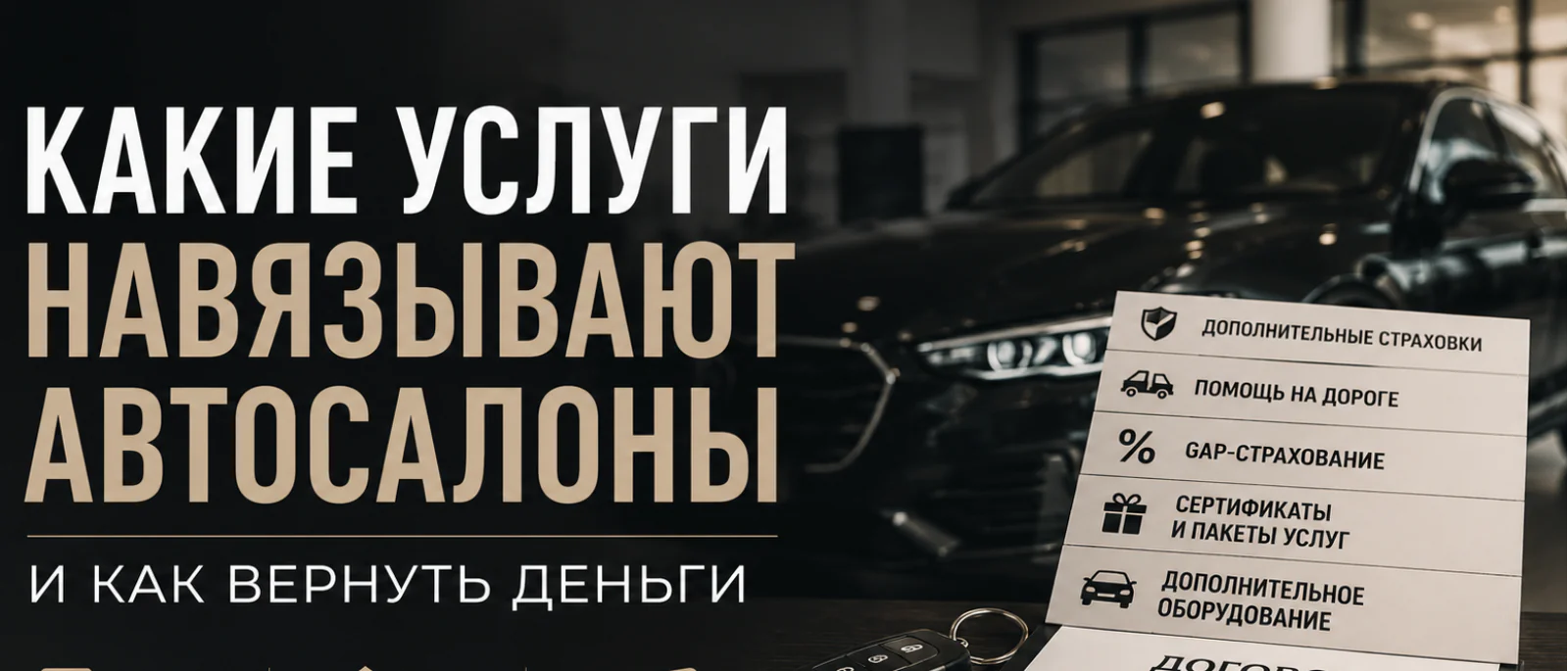 Адвокат Горбанева Мария Геннадьевна объясняет: Что делать при споре с автосалоном: краткий чек-лист от адвоката