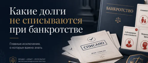 Какие долги не списываются при банкротстве