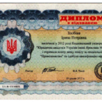 Диплом - Злобина Ирина Петровна