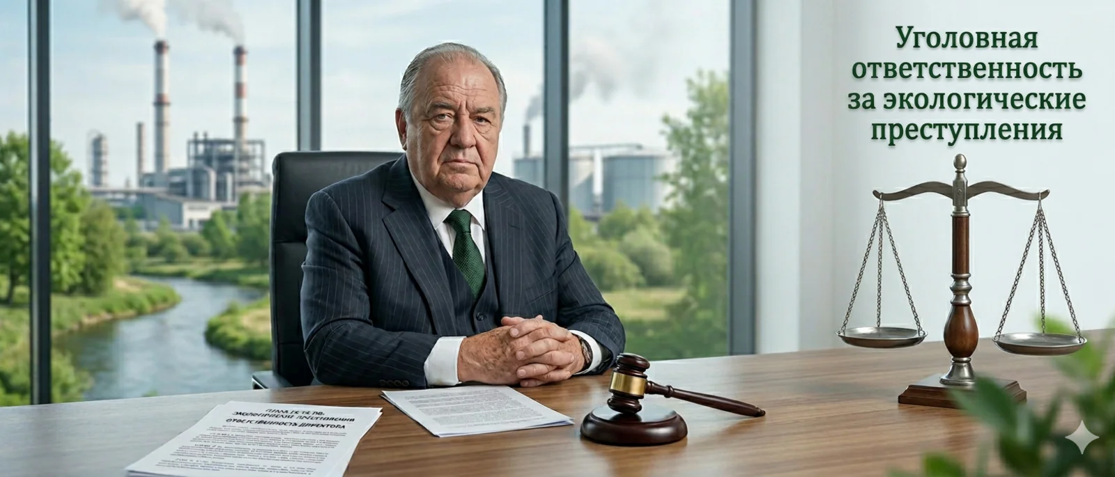 Адвокат Алексеенко Анатолий Владимирович объясняет: Уголовная ответственность директора за экологические преступления (Глава 26 УК РФ)