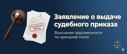 Заявление о выдаче судебного приказа о взыскании задолженности по арендной плате